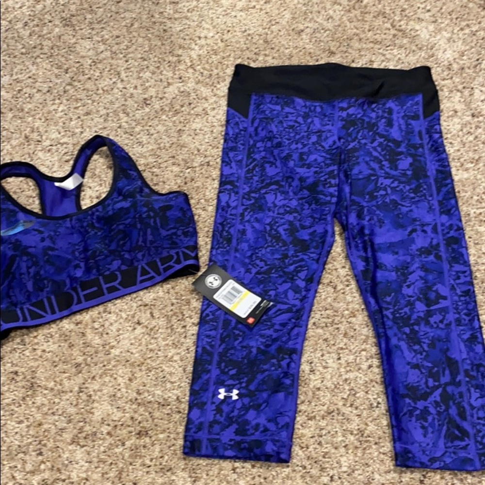 Under Armour Sports Bra and leggings